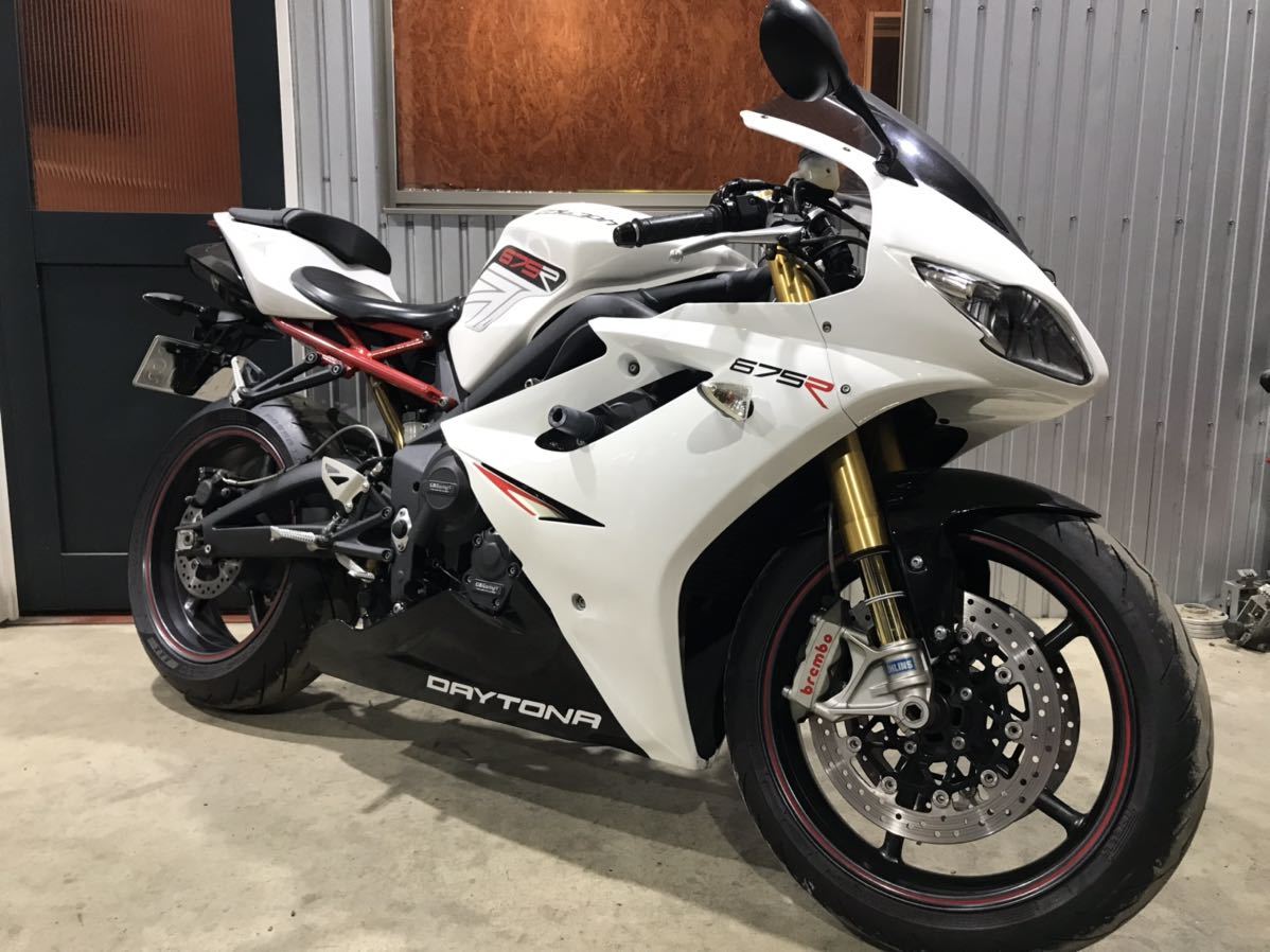 しき デイトナ675 綺麗 車検令和7年4月 cbr600rr - | 雰囲気