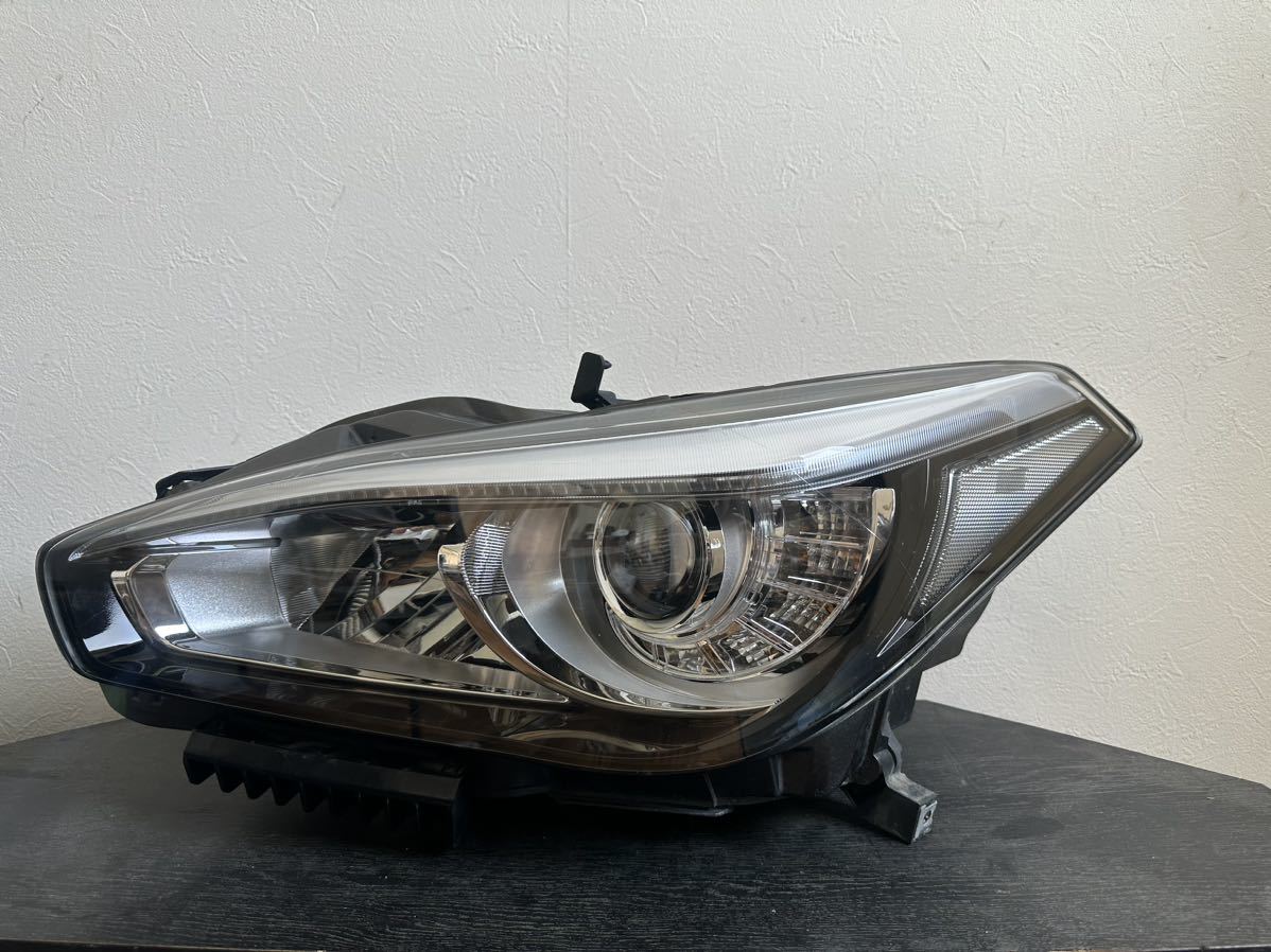 日産 FUGA/フーガ Y51/KY51 後期 左ライト/左ヘッドライト LED 純正