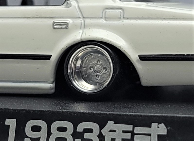 1/64 トヨタ クラウン改 MS110 鬼クラ SSRマークⅠ アルミ製 深リム