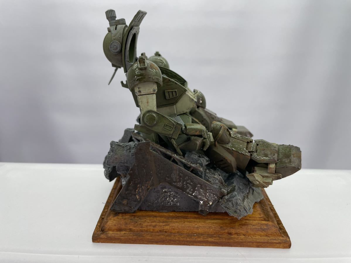 ウエーブ スコープドッグ　いつもあなたが　むせるレジンジオラマ　1/35 ウエーブ スコープドッグ いつもあなたが むせるレジンジオラマ 1⁄35