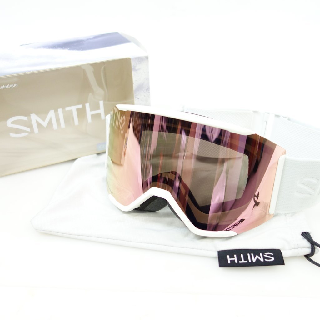 中古 20/21 SMITH SQUAD MAG ASIAN-FIT ソフトケース付き スキー