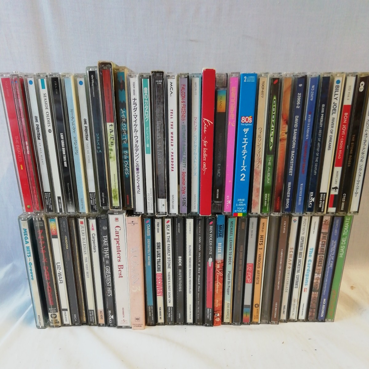 洋楽 CD アルバム 大量まとめセット ビートルズ　レディーガガ g_t F578 洋楽CD 大量詰め合わせ！ 約60枚 ビートルズ カーペンターズ