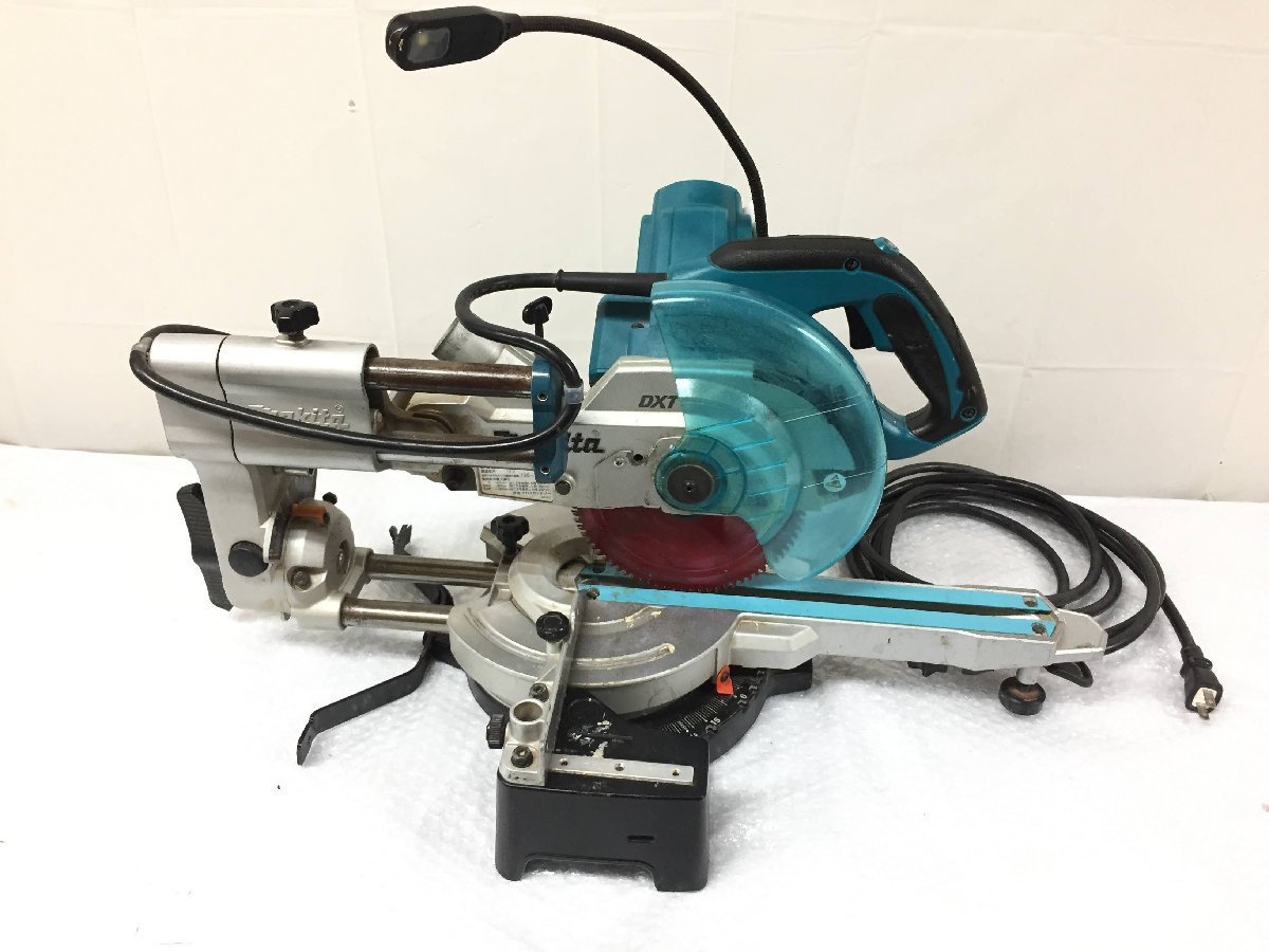 k156*160 【現状品】 makita マキタ 165mm スライド丸のこ LS0612FL 