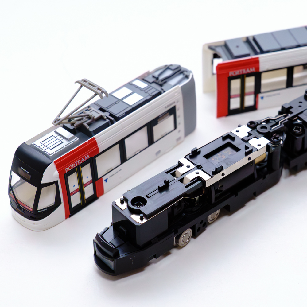 N化済 鉄コレ 富山ライトレール 赤 TLR0601 鉄道コレクション TM-LRT01