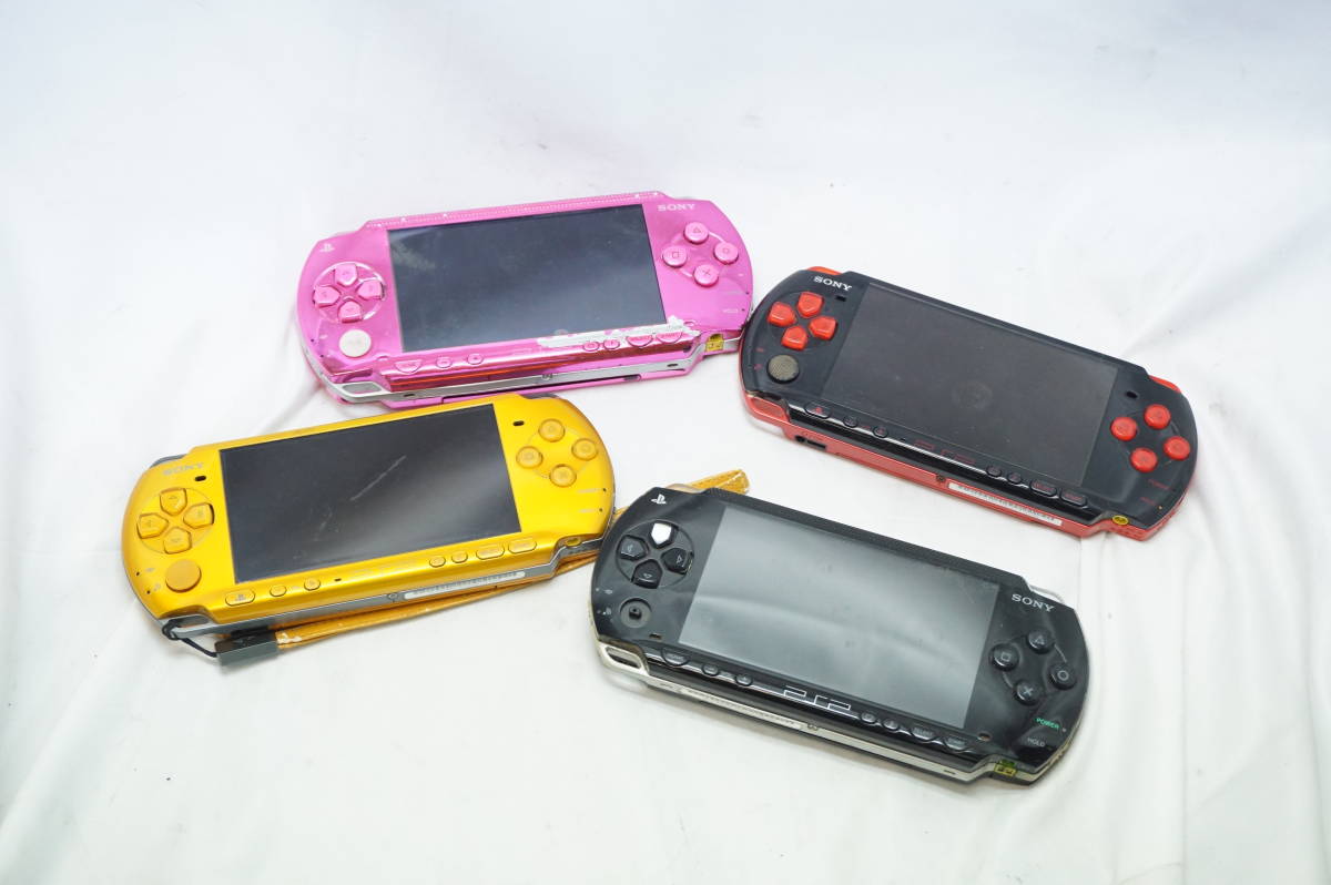 得価，定番人気 222 〔4台セット〕SONY PSP Playstation Potable PSP-1000 PSP1000 /PSP-3000 PSP3000 ゲーム機(PSP3000シリーズ)｜売買されたオークション情報、yahooの商品情報をアーカイブ公開 - オークファン PSP本体