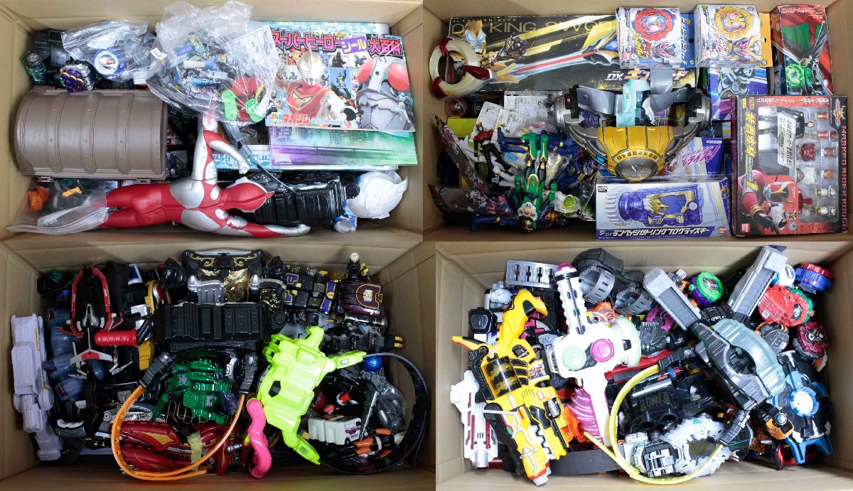 中古・ジャンク品】ライダー 戦隊 ウルトラマン 等 ガオレン ビルド