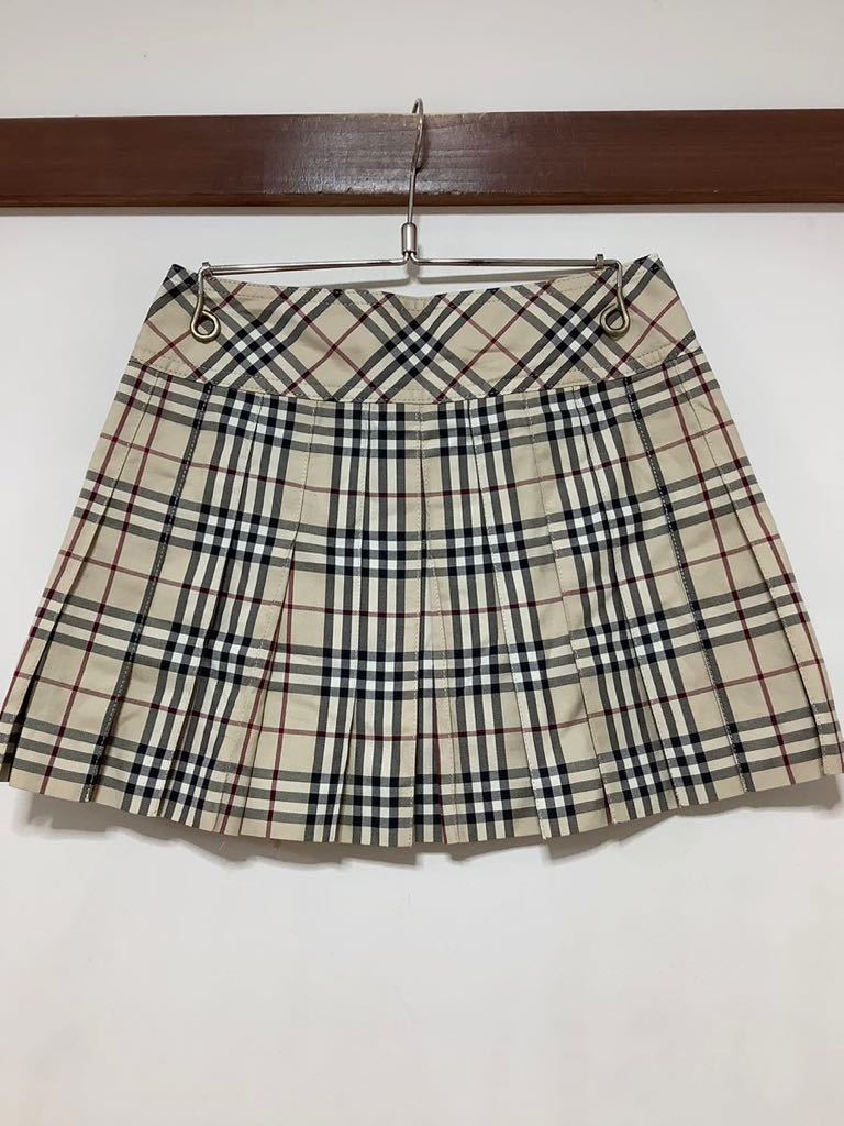 U-1031 BURBERRY BLUE LABEL バーバリーブルーレーベル チェック