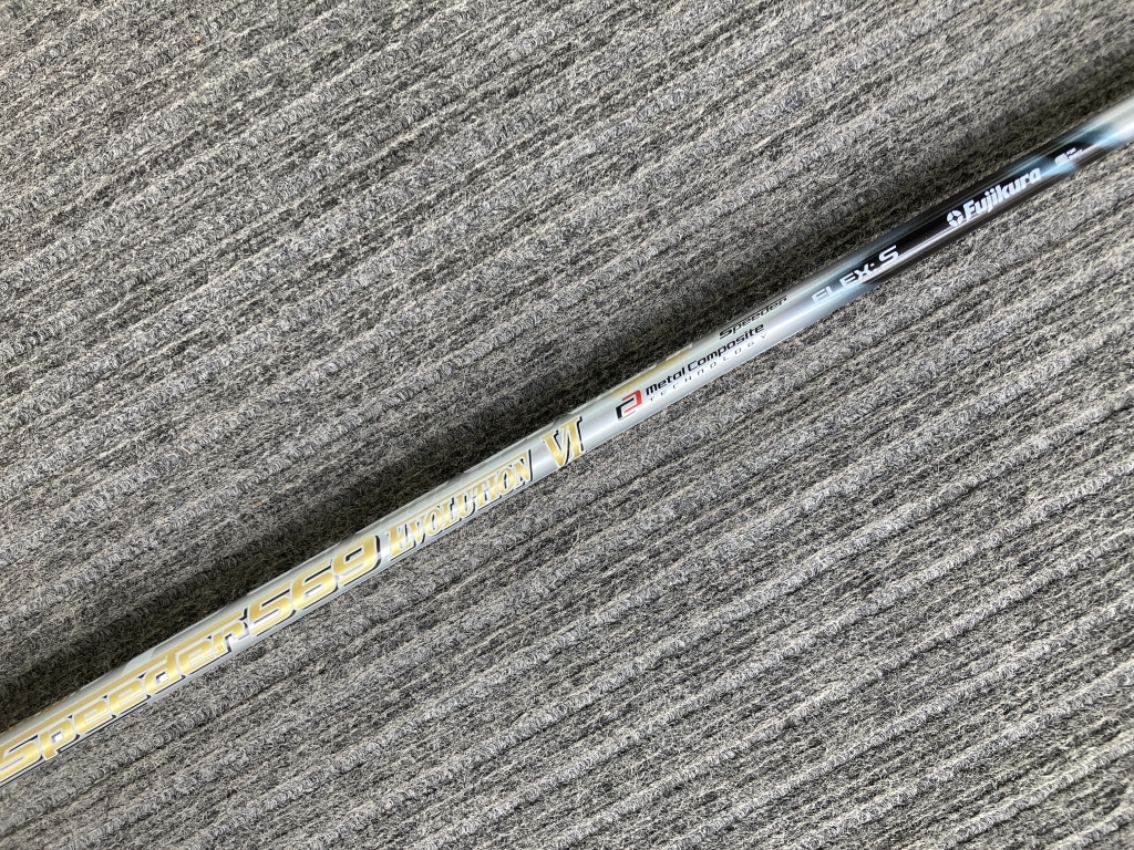 ☆テーラーメイドスリーブ付き 1W用シャフト SPEEDER 569 EVOLUTION VI
