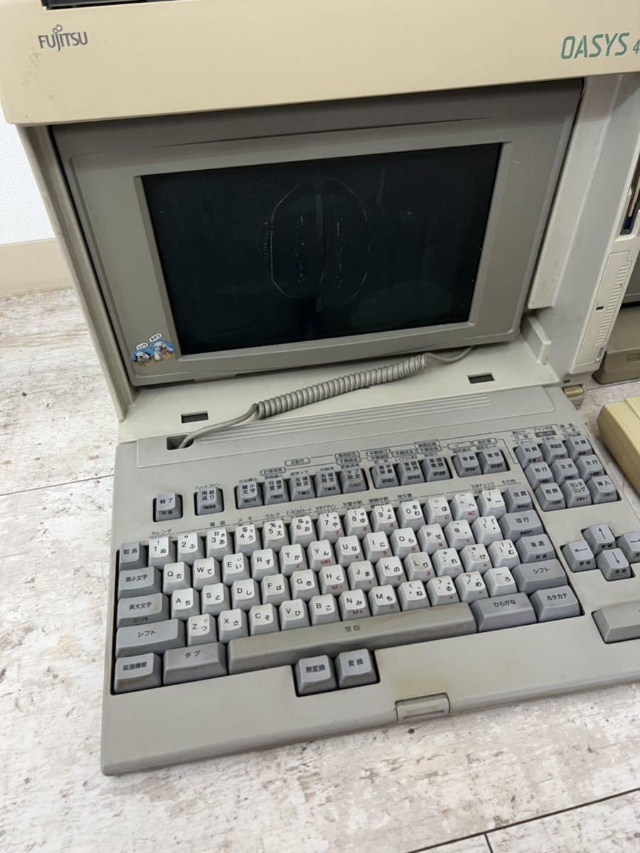 PC周辺機器 富士通 OASYS 30 SF II ワープロ