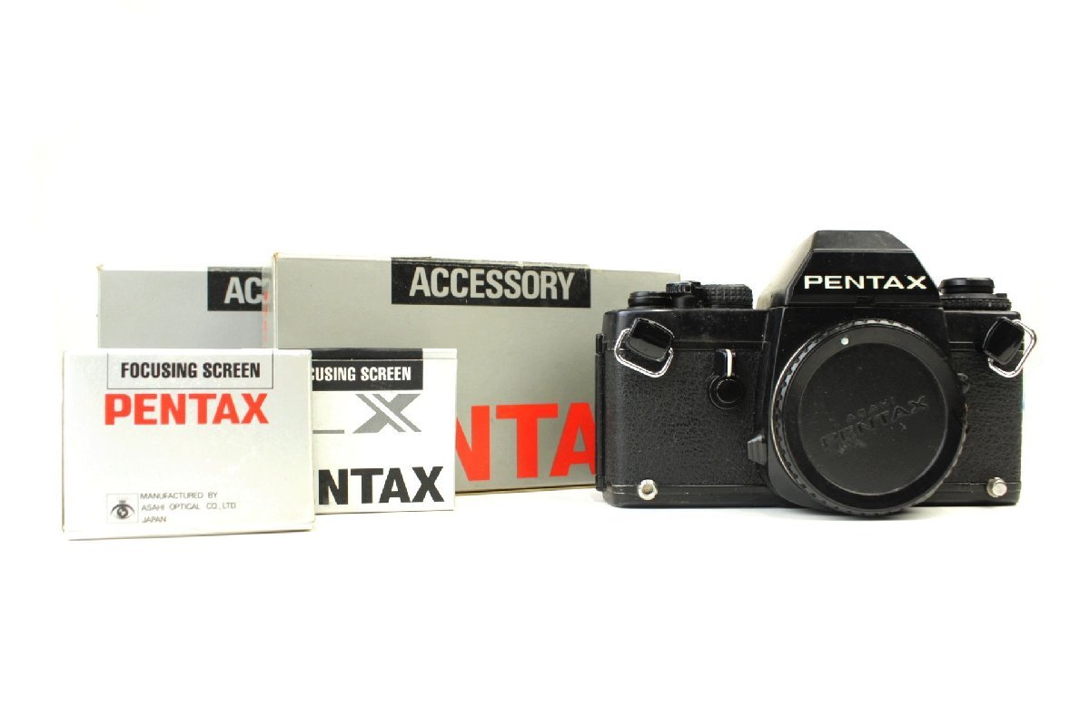 董芸】名機 PENTAX ペンタックス LX 一眼レフ カメラ 付属品多数 収集