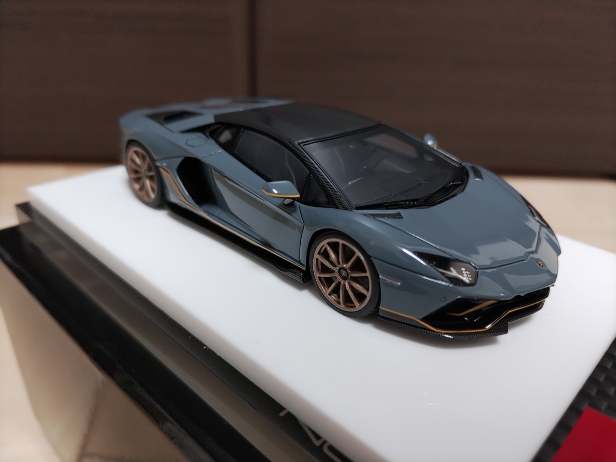 アイドロン 1/43 ランボルギーニ アヴェンタドール LP780-4 Ultimae