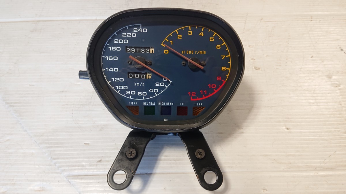 正規品，格安】 スズキGSX1100Sカタナ純正スピードメータータコ