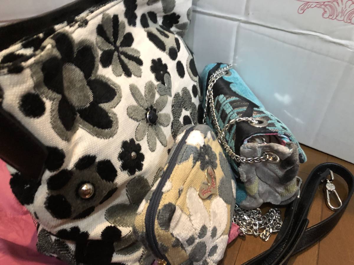 シンクビーマーガレット豪華6点セット　2wayショルダーバッグ＋専用ショルダー＋ショルダーバッグ＋ミニポーチ＋保存袋　未使用　超美品