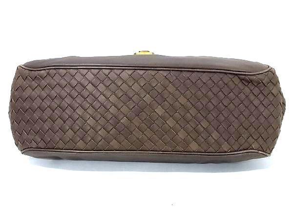 1円 BOTTEGA VENETA ボッテガヴェネタ イントレチャート レザー