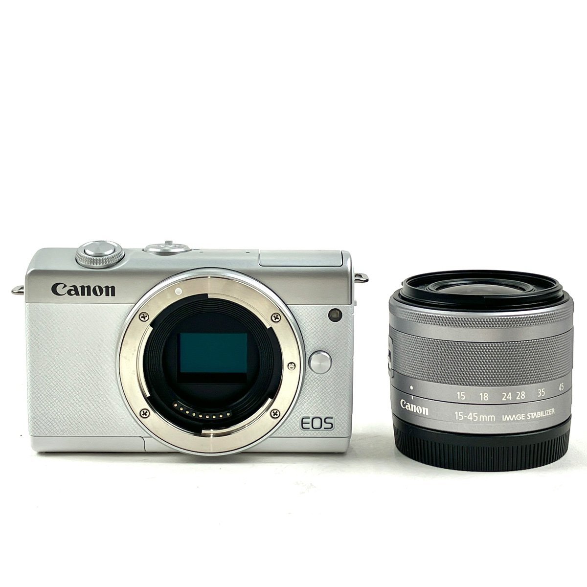 CANON EOS キヤノン Canon EOS M200 レンズキット ホワイト デジタル