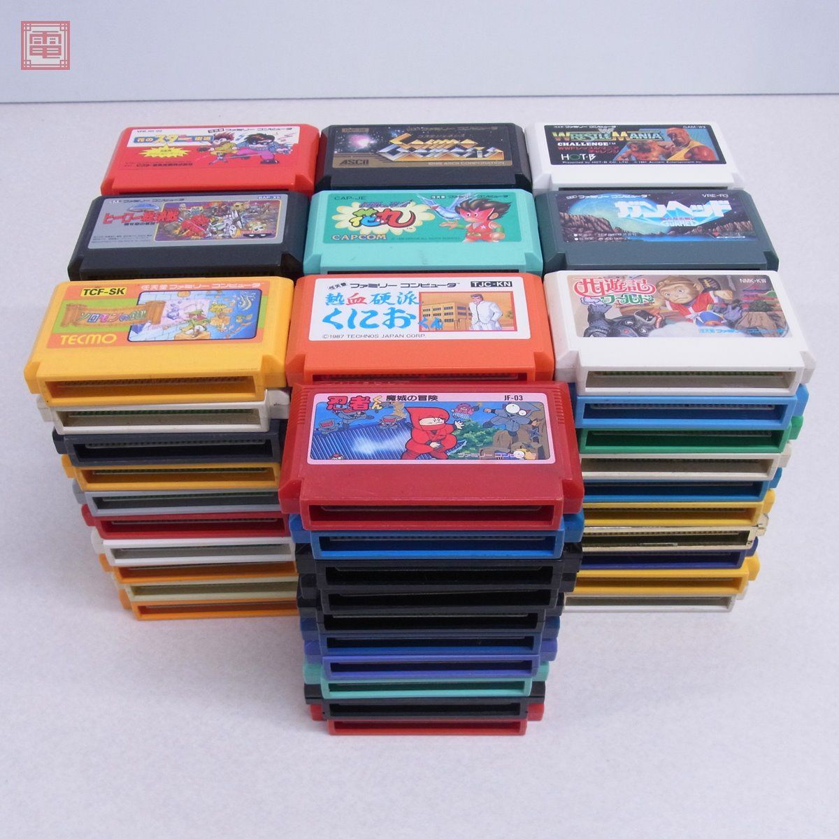 FC 女らしく TECMO ソロモンの鍵 TCF-SK カセットのみ 中古品