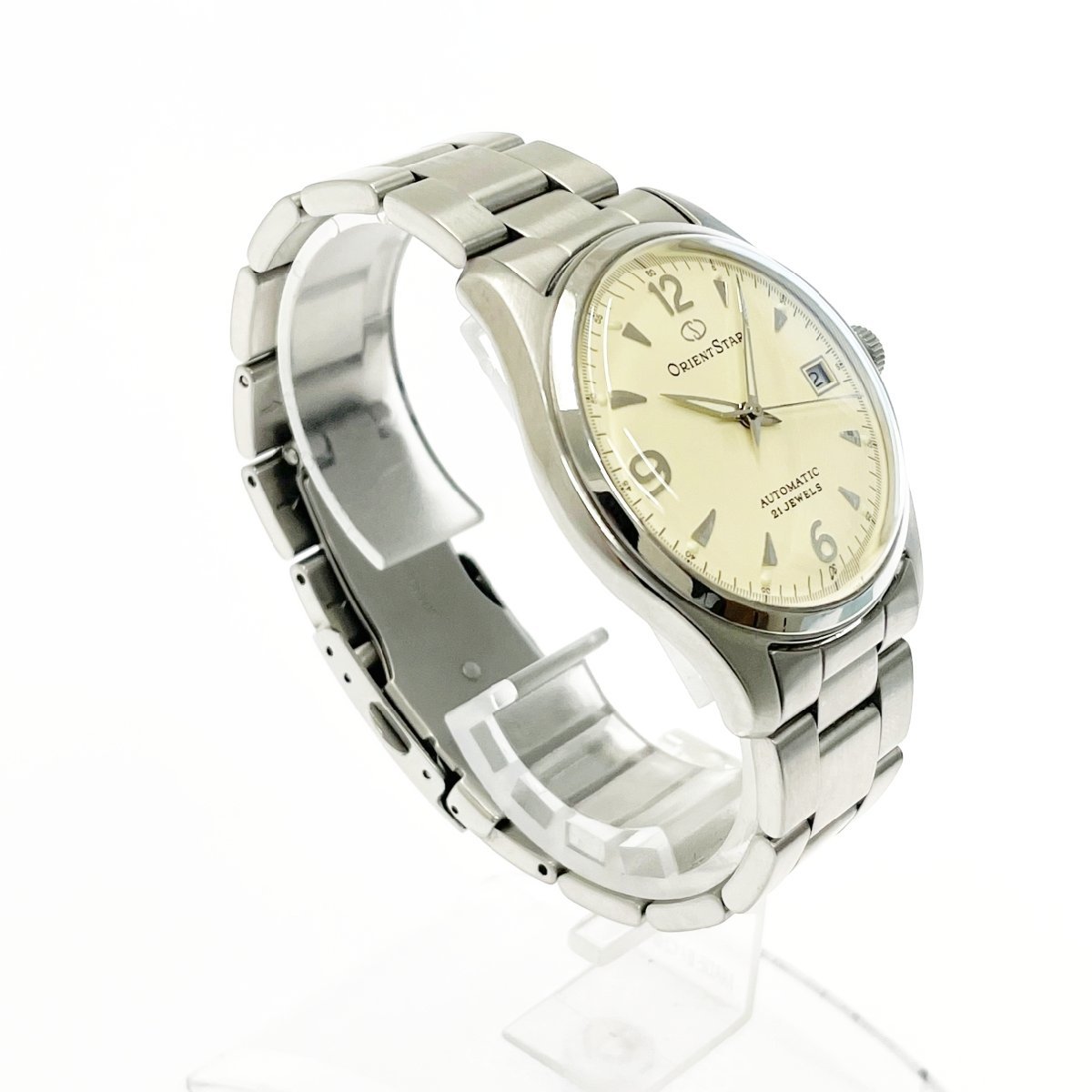 裏スケ オリエントスター 21石 ORIENT 腕時計 STAR 自動巻き 良品 可動