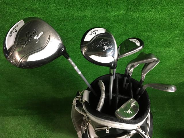 中古 キャロウェイ SOLAIRE ハーフセット レディス ハーフセット