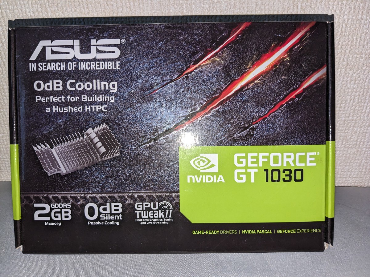 ASUS グラフィックボード ビデオカード NVIDIA GeForce GT1030 2GB