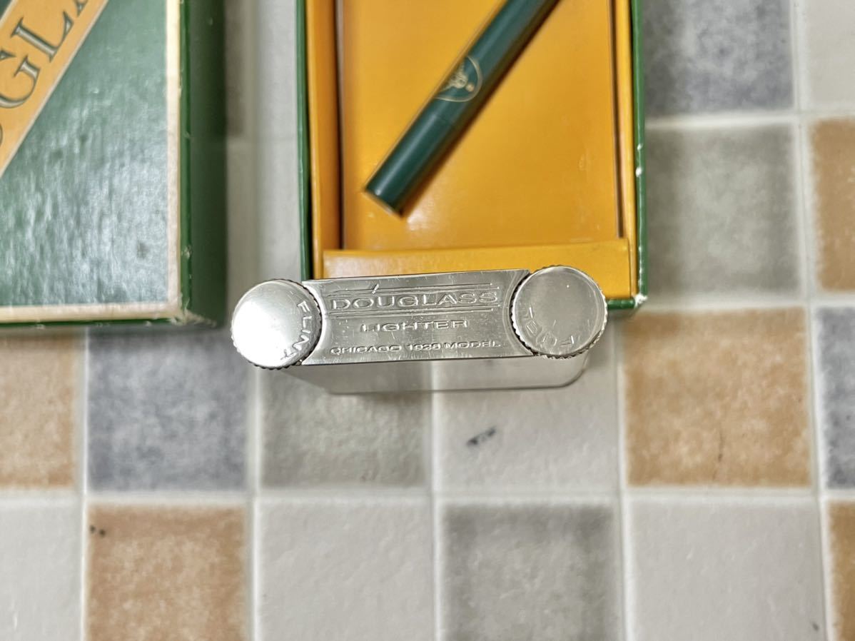 DOUGLASS ライター CHICAGO 1926 MODEL 希少品 DOUGLASS ダグラス 0