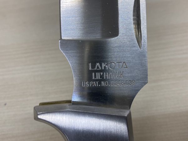 V760-I44-911 ◎ LAKOTA ラコタ moki LIL'HAWK 折りたたみナイフ サバイバルナイフ ナイフ キャンプ道具 アウトドア道具 刃渡り:約9.2cm ⑤_7