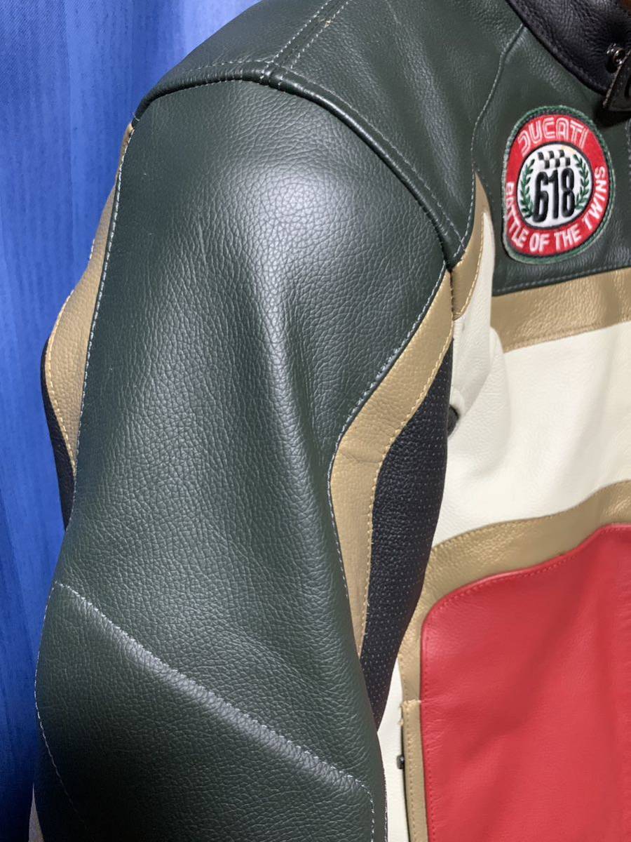 DAINESE ダイネーゼ Ducati ドゥカティ イモラ トリコロール 本革 