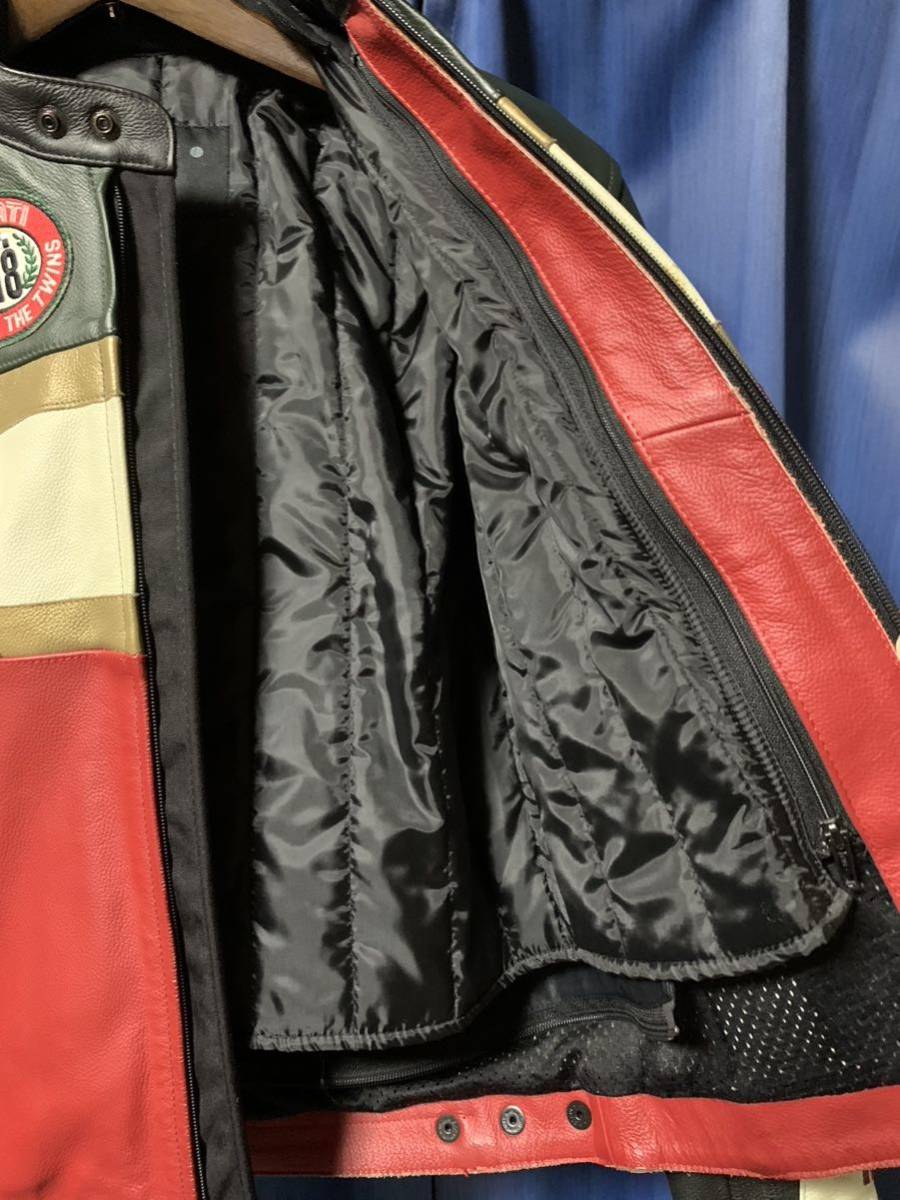 DAINESE ダイネーゼ レザージャケット トリコロール DAINESE ダイネーゼ レザージャケット トリコロール