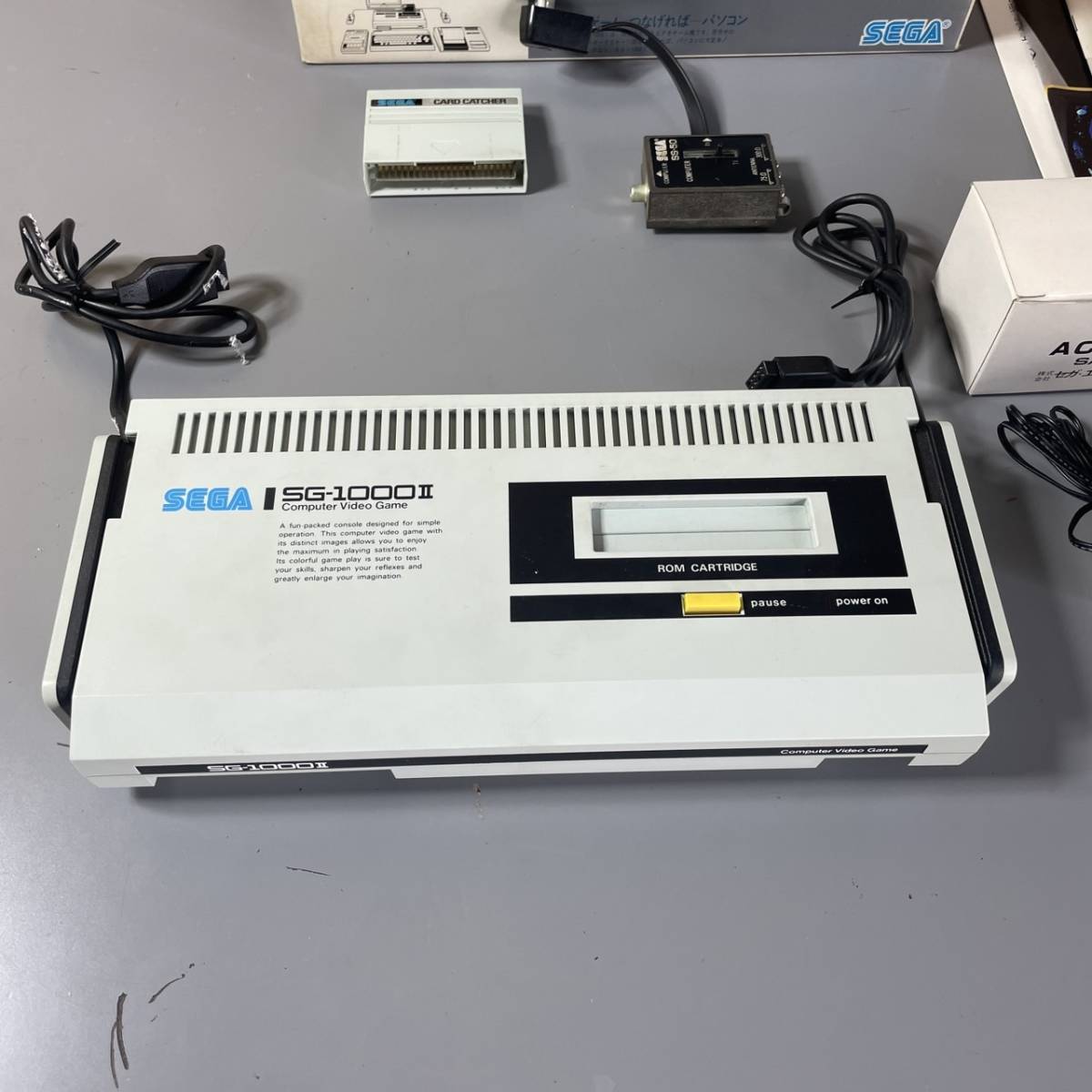 未使用 SEGA セガ SG-1000 II 本体 コンピュータービデオゲーム