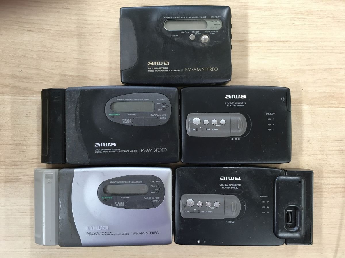 AIWA JX828 PX82 HS-RX727 アイワ cassetteboy カセットプレーヤー