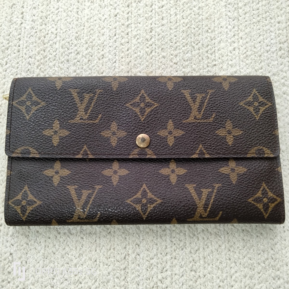 LOUIS VUITTON/ モノグラム 二つ折り 長財布