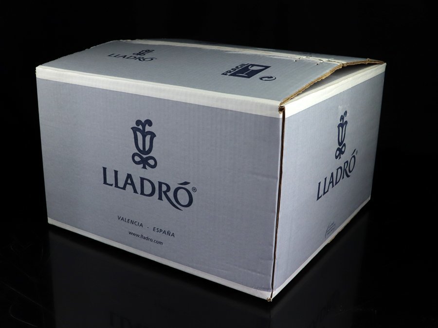 魁◇廃盤希少 本物保証 極上品 LLADRO リヤドロ 5973 「天使の時計