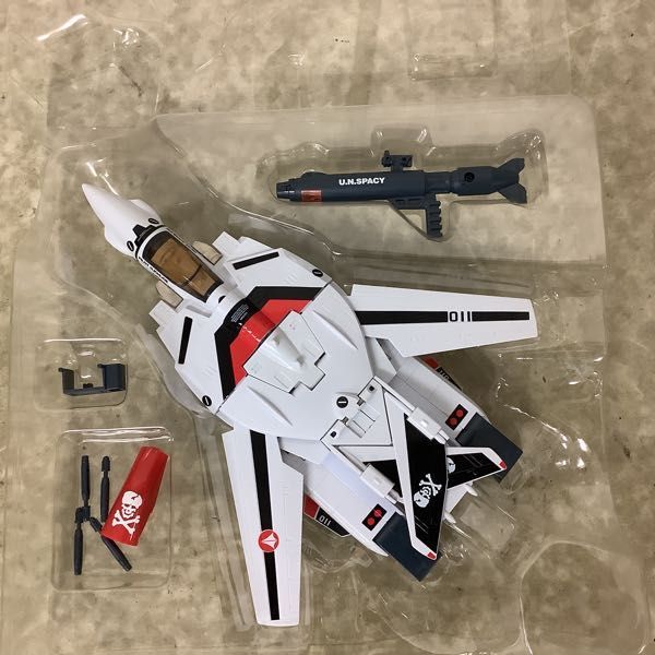1円〜 バンダイ 1/55 超時空要塞マクロス VF-1A バルキリー 一条輝機