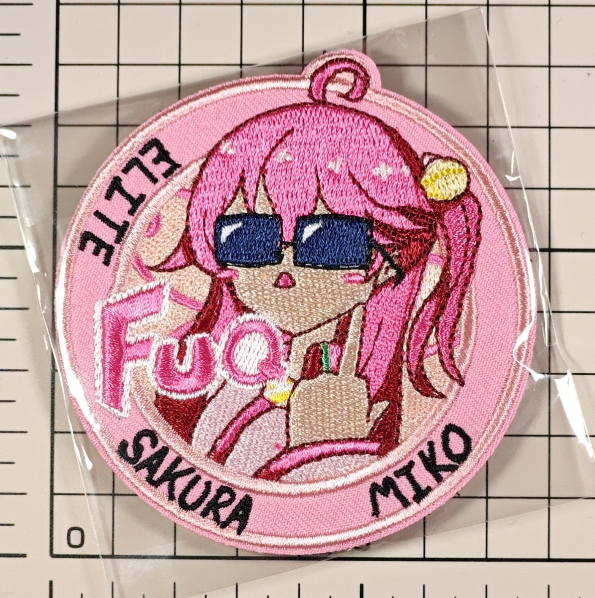 国内未発売 サークル正規品 さくらみこ 刺繍ベルクロワッペン ■ ホロライブ hololive Vtuber WGW パッチ