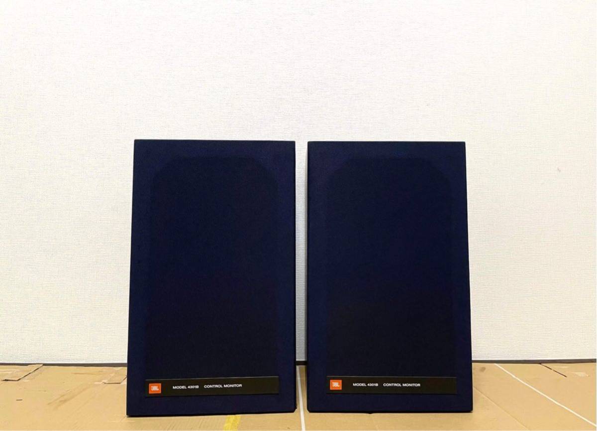 JBL 4333A スピーカーペア。動作良好き。エツジ交換済み。元色
