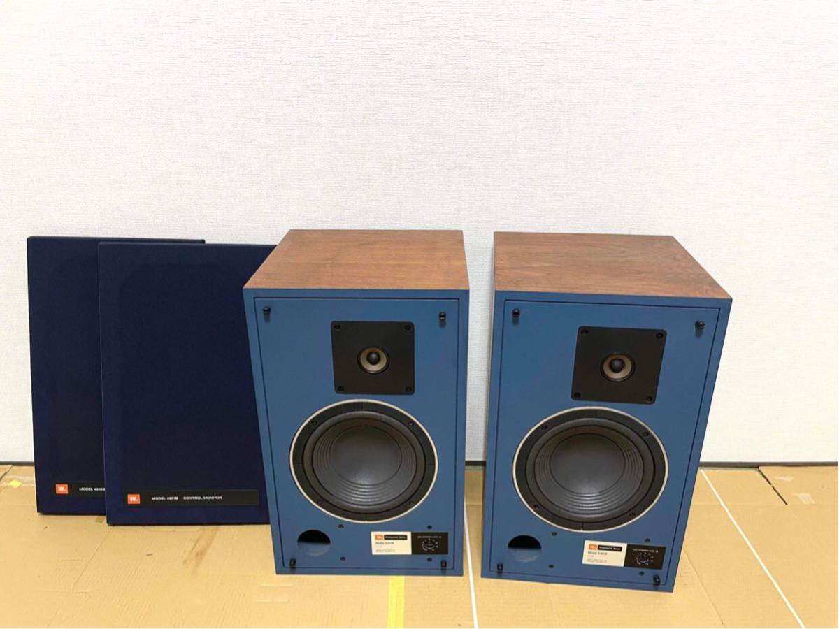 JBL 4333A スピーカーペア。動作良好き。エツジ交換済み。元色