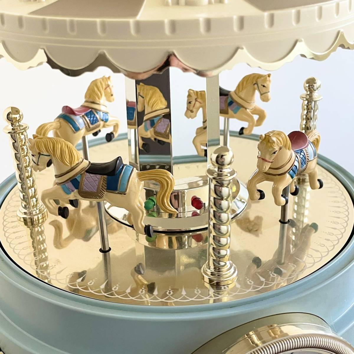 セイコー メリーゴーランド 置き時計 SEIKO オルゴール | 置時計