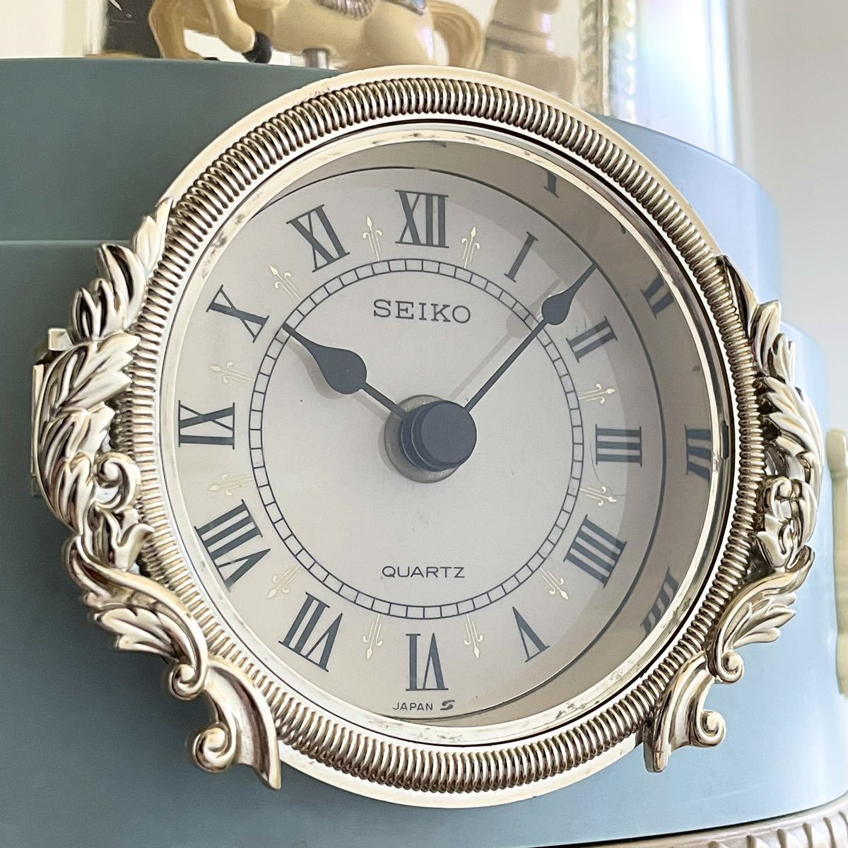 貴重 完動品 メリーゴーランドが回る 置き時計 セイコー SEIKO
