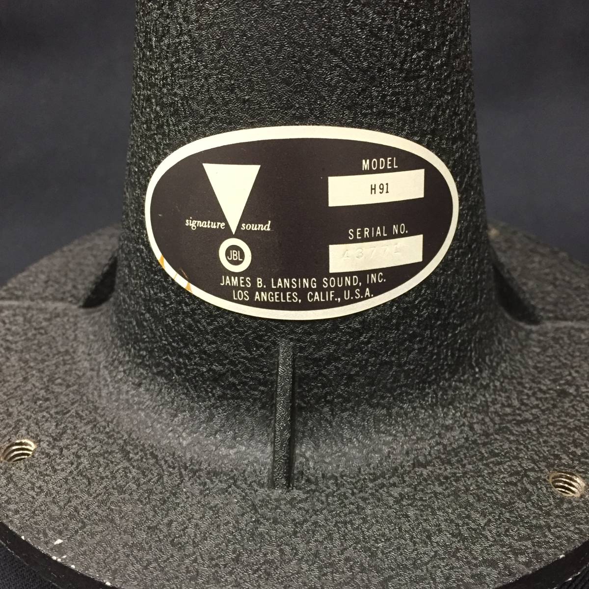 ホーン JBL H91 ペア JBL H91 1インチ用ホーン ペア ③