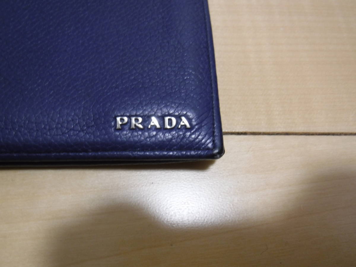 PRADA プラダ 二つ折り財布 財布 コンパクトウォレット 二つ折り 
