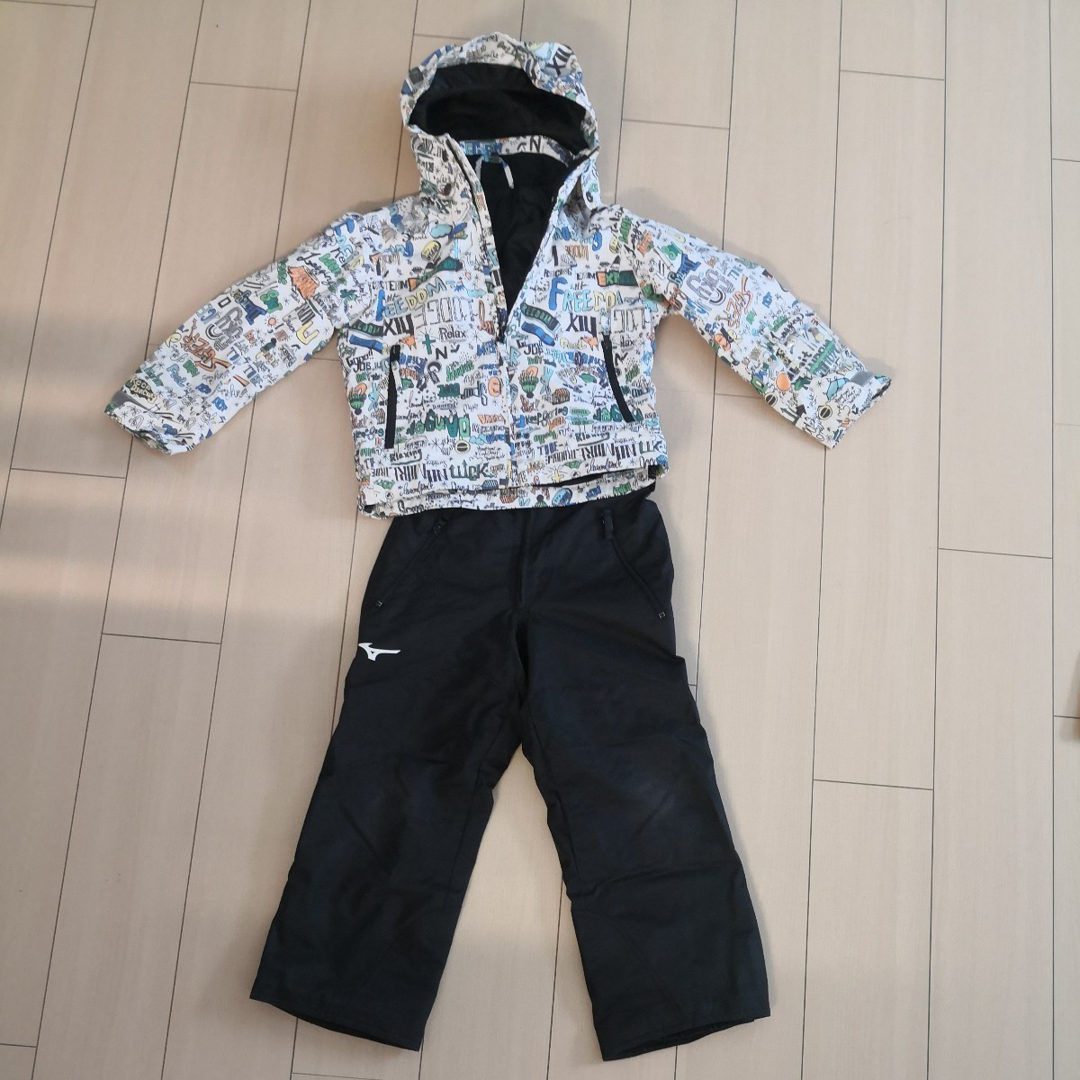 MIZUNO　ミズノ　スキー　ウェア 上下　セット スノー　キッズ　ジュニア　120