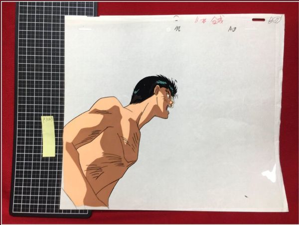 p1043『セル画』『幽遊白書 浦飯幽助.2』冨樫義博 当時もの オリジナル