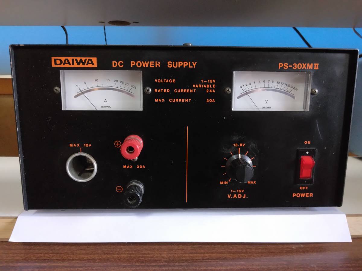 DAIWA PS-30XM Ⅱ 安定化電源 アマチュア 無線機