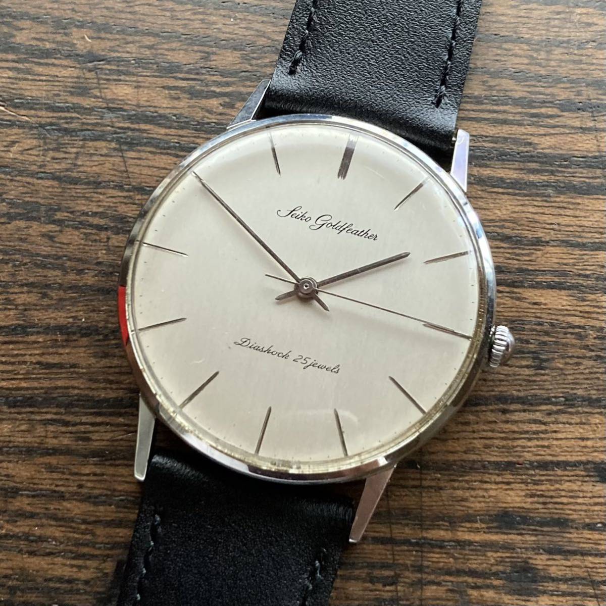 SEIKO セイコー ゴールドフェザー J15002E 付属品完備 手巻き 