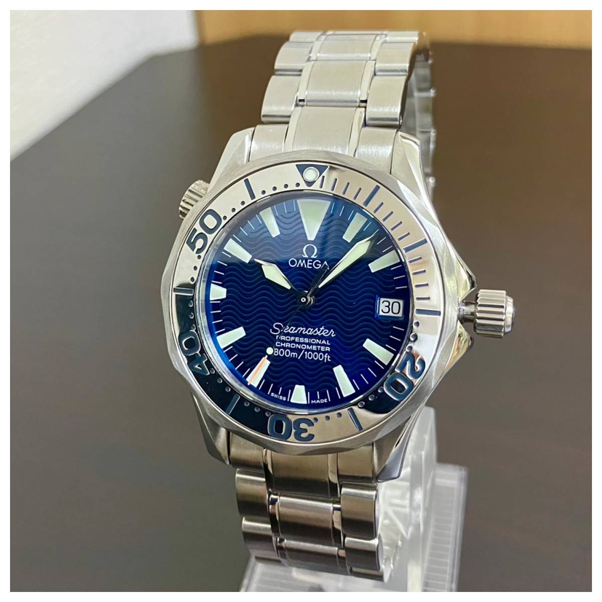 OH済み極美品オメガシーマスター時計メンズ・自動巻き2501.50 極美品