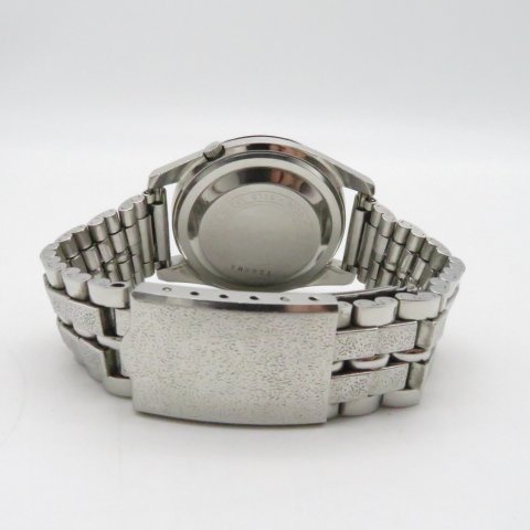 SEIKO セイコー 5 6119-8020 21石 シルバー文字盤 自動巻き メンズ 