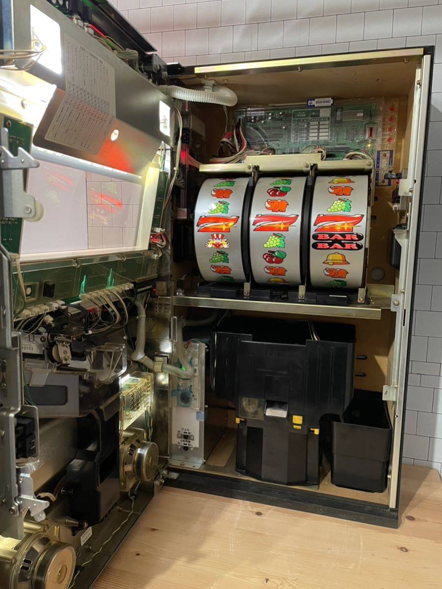 大阪発 北電子 アイムジャグラーEX 緑パネル コイン必要機 6号機