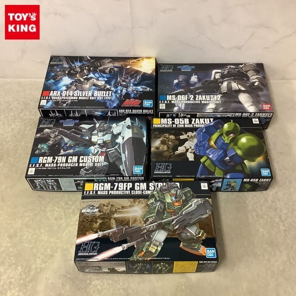 1円〜 HGUC 1/144 シルヴァ・バレト ジム・カスタム 他