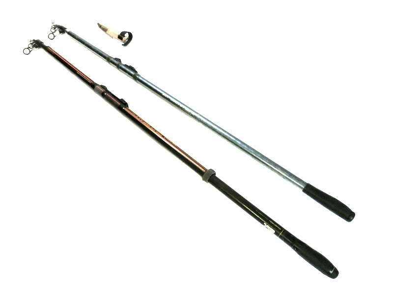 1000円スタート 投げ竿 SHIMANO SURF LEADER 425 CX-T/DAIWA LONG BEAM
