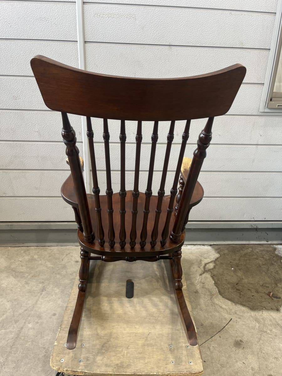 松本民芸家具 J型ロッキングチェア ミズメ材 約24万円 松本民芸家具 J