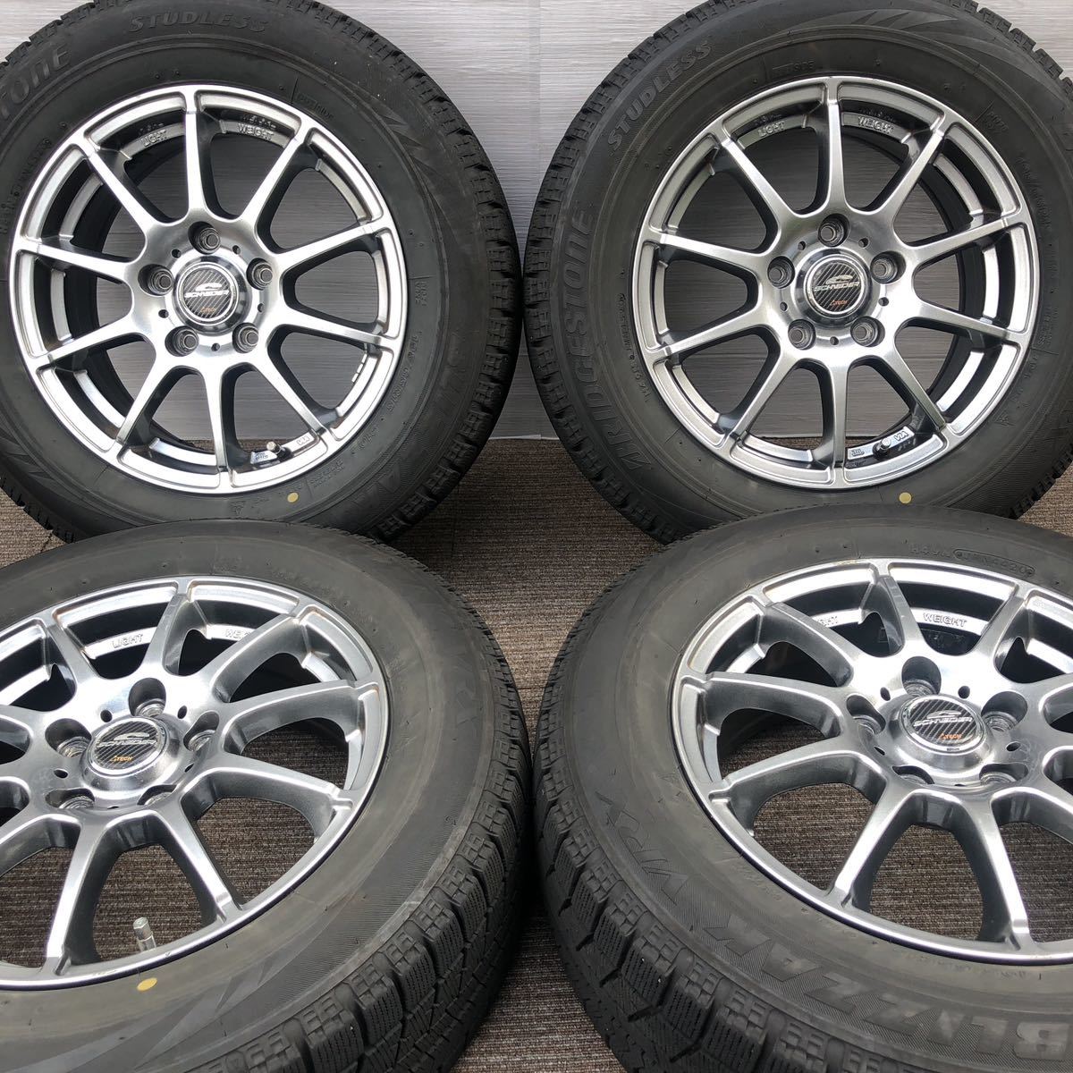 ブリヂストンVRXスタッドレスタイヤ ホイル 195⁄65R15 2020年製 195